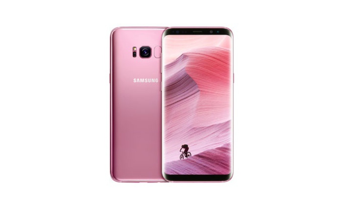 Samsung bổ sung thêm bản Rose Pink (màu hồng) cho Galaxy S8, S8+ tại thị trường châu Âu