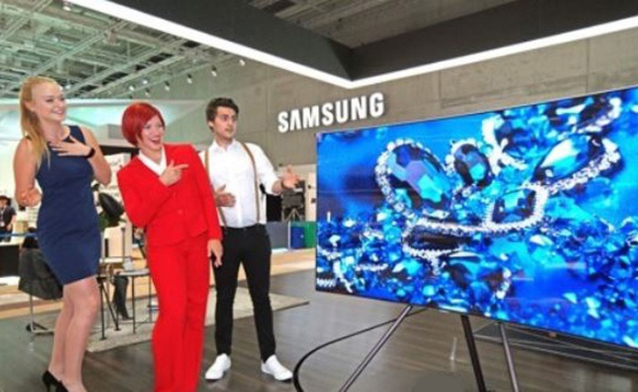 Ngành công nghiệp Mỹ đánh giá rất cao TV QLED sử dụng công nghệ chấm lượng tử của Samsung
