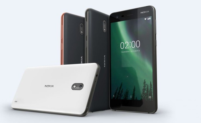 HMD Global chính thức ra mắt Nokia 2: pin 4.100 mAh, sẵn sàng nâng cấp lên Android Oreo, giá 2.389.000 đồng