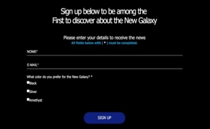 Website đăng ký của Samsung tiết lộ Galaxy S8, S8+ có ít nhất 3 màu: đen, bạc, tím thạch anh