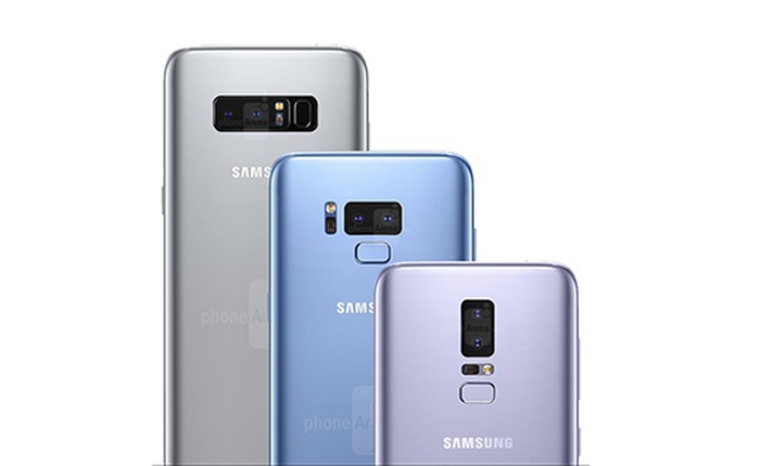 Samsung đang đại tu thiết kế phía sau của Galaxy S9 và S9+