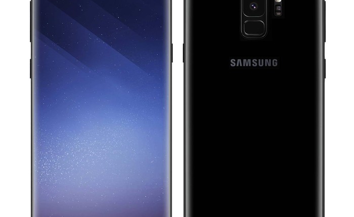 Lộ diện ảnh render Galaxy S9+: tỷ lệ màn hình/mặt trước lớn nhất từ trước tới nay