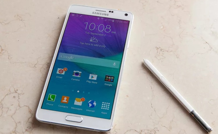 Hàng loạt pin Samsung Galaxy Note 4 bị thu hồi vì nguy cơ cháy nổ