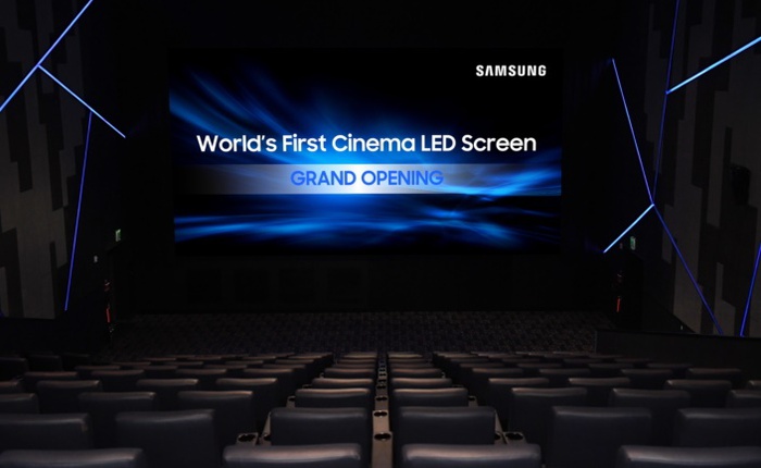 Samsung muốn xóa bỏ rạp phim máy chiếu truyền thống bằng màn hình LED Cinema 4K đầu tiên trên thế giới