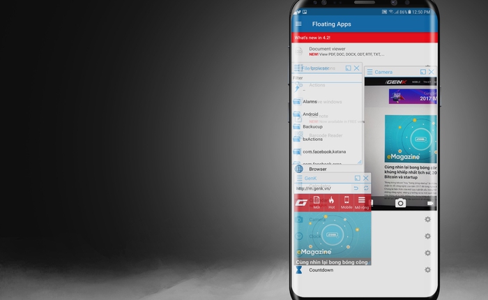 Floating Apps - ứng dụng miễn phí giúp mang tính năng đa nhiệm nhiều cửa sổ lên smartphone Android của bạn