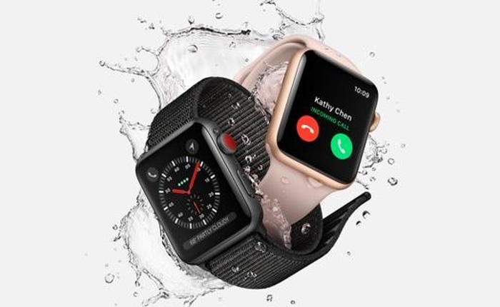 Apple Watch Series 3 chỉ trụ được hơn một giờ nếu thực hiện cuộc gọi bằng LTE