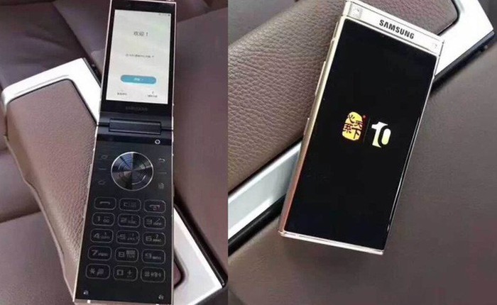 Smartphone nắp gập SM-W2018 chưa công bố của Samsung lộ clip trên tay, camera khẩu độ F/1.5 lớn nhất thế giới