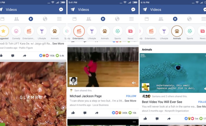 Facebook thử nghiệm tab Videos mới như một kênh "Youtube" riêng trên mạng xã hội