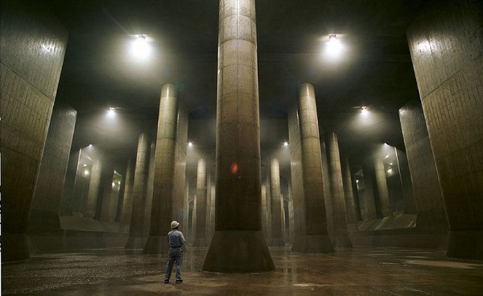 Quanh năm mưa lũ, người Nhật đã xây dựng hệ thống cống ngầm “khổng lồ” đến khó tin ngay dưới lòng thành phố