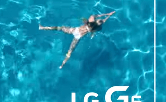 LG lại tiếp tục "nhá hàng" về tính nắng chống nước của G6 trong video mới