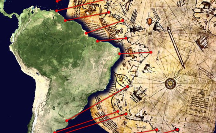 Bí ẩn bản đồ Piri Reis: bằng chứng của một nền văn minh tiên tiến chưa từng có trên Trái Đất?