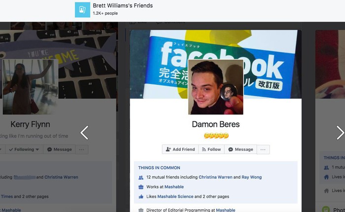 Facebook thử nghiệm tính năng “Things in Common” gợi ý những người bạn mới có nhiều điểm chung