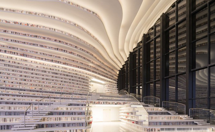 Thư viện độc đáo với 1.2 triệu quyển sách này sẽ nhấn chìm những mọt sách trong "con mắt kiến thức"