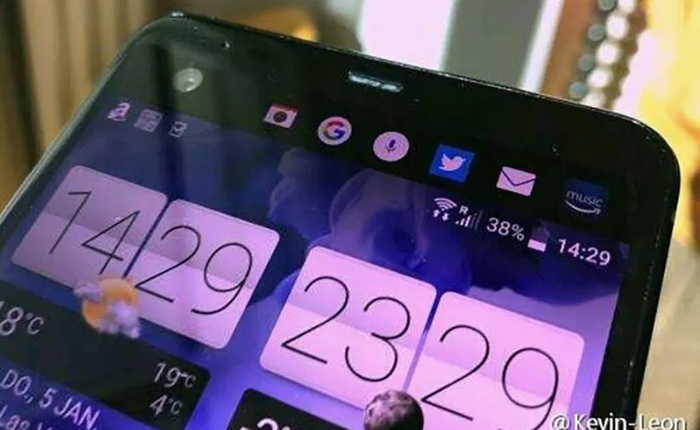 Lộ ảnh HTC Ocean Blue, sự dung hợp giữa phong cách thiết kế của Samsung và LG