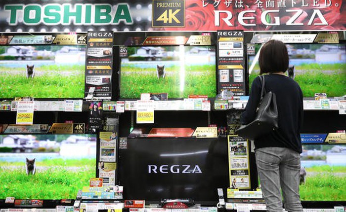 Toshiba bán mảng TV cho Tập đoàn Hisense của Trung Quốc với giá 113,6 triệu USD