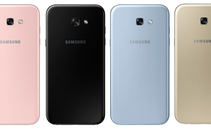 Samsung Galaxy A 2017 chính thức ra mắt: Ba phiên bản, chống nước IP68, camera trước 16MP, USB-C