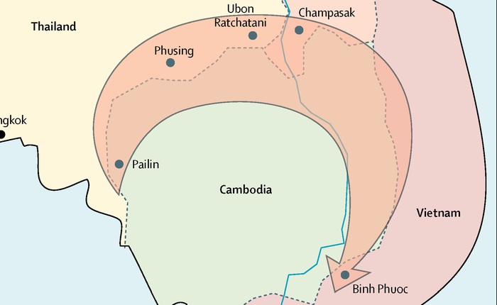 Siêu ký sinh trùng sốt rét kháng thuốc tại Campuchia đã lan sang Việt Nam