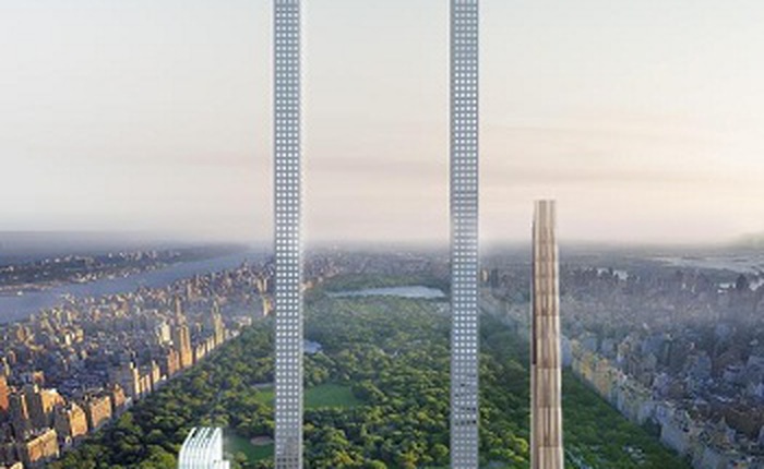 The Big Bend: Dự án tòa nhà chọc trời hình chữ U cao nhất thế giới đặt tại New York vừa được trình làng