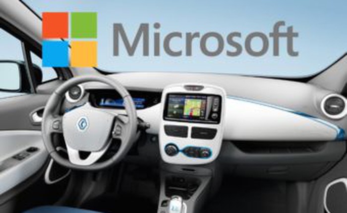 Thông qua thương vụ với liên minh Renault - Nissan, Microsoft ra mắt phần mềm mới cho ô tô