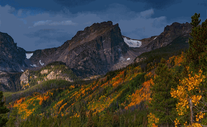 Nghẹt thở dưới vẻ đẹp như tranh vẽ của Công viên quốc gia núi Rocky trong video timelapse