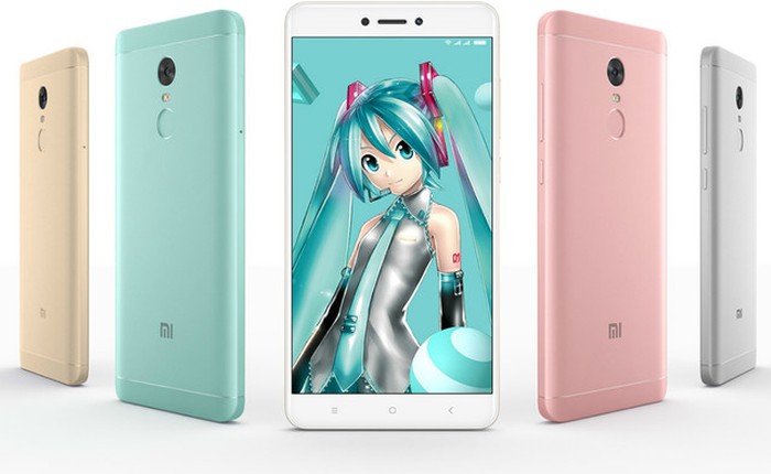 Xiaomi rục rịch tung ra Redmi Note 4X, có cả phiên bản riêng dành cho cô ca sỹ ảo Hatsune Miku