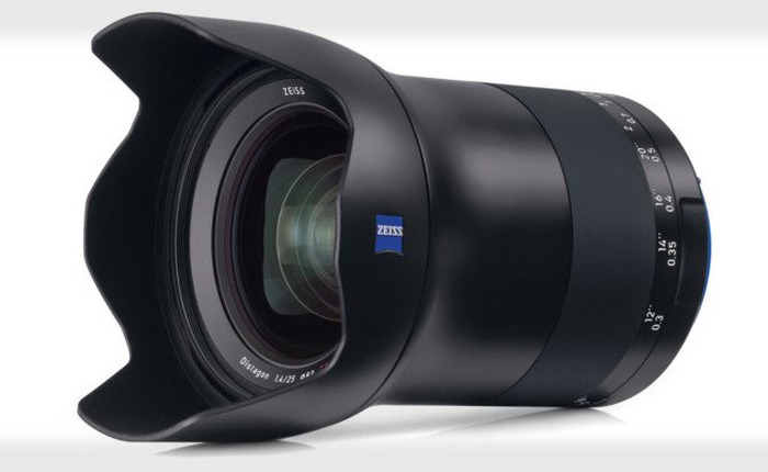 Zeiss giới thiệu ống kính Milvus 25mm f/1.4 dành cho Canon và Nikon, giá hơn 54 triệu đồng
