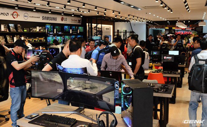GearVN khai trương showroom trải nghiệm sản phẩm gaming cao cấp tại TP.HCM
