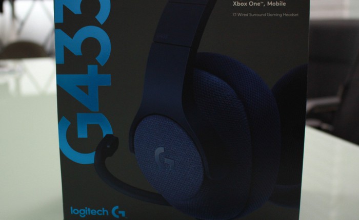 Đánh giá tai nghe chơi game Logitech G433: Tai nghe 7.1 siêu nhẹ dành cho game thủ