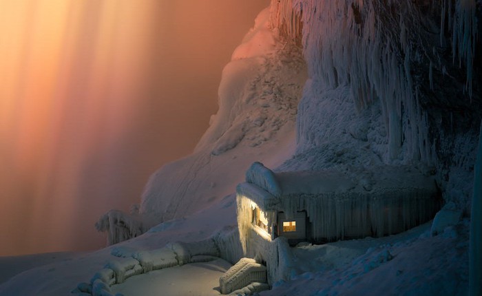 Chiêm ngưỡng bức ảnh thác Niagara vào mùa đông băng giá: cứ ngỡ chụp ở hành tinh nào khác!
