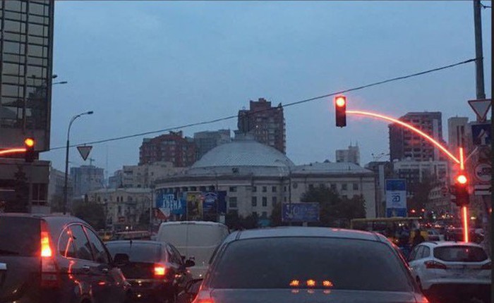 Thú vị chưa, đây là đèn giao thông tại Ukraine