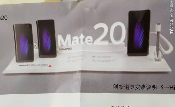 Hình ảnh rò rỉ cho thấy một phiên bản Huawei Mate 20 đặc biệt sẽ hỗ trợ bút stylus giống Note9
