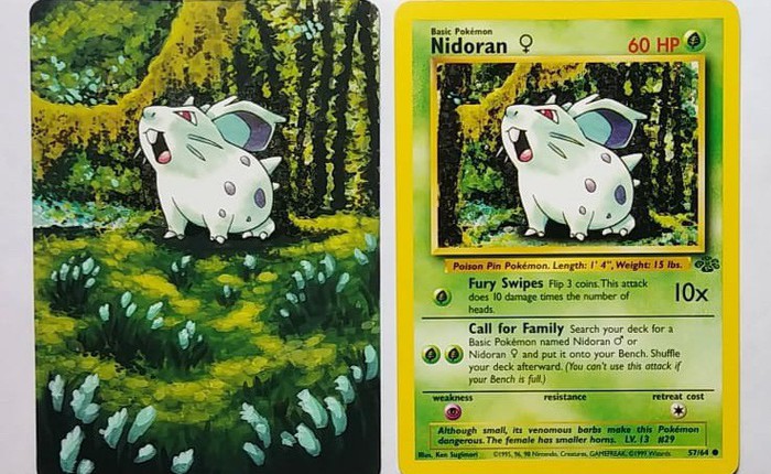 Biến thẻ bài Pokémon cũ kỹ thành tranh hoạt hình đầy màu sắc, người nghệ sĩ tài ba này đang khiến internet phải mê mẩn