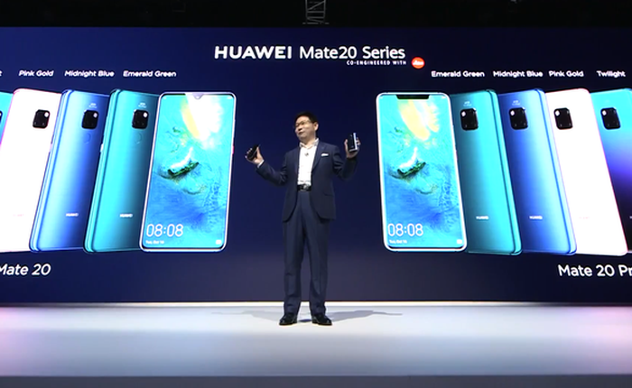 Huawei ra mắt Mate 20 và Mate 20 Pro: Quá nhiều công nghệ đến nỗi không thể viết đủ trên tít!