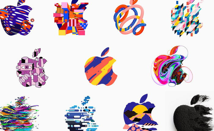 Đây là tất cả những logo “quả táo” cách điệu mà Apple đã gửi đi trong thư mời sự kiện 30/10
