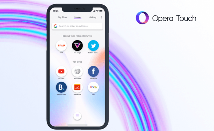 Opera Touch cho iOS chính thức ra mắt, giải pháp tuyệt vời cho những ai tay nhỏ nhưng lại dùng iPhone màn hình lớn