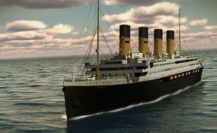 Con tàu huyền thoại Titanic sẽ trở lại vào năm 2020, vẫn đi theo lộ trình giống 100 năm trước