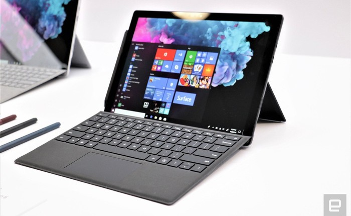 Chiếc Surface Pro 6 mới được Microsoft sinh ra để đối đầu với cả iPad và MacBook