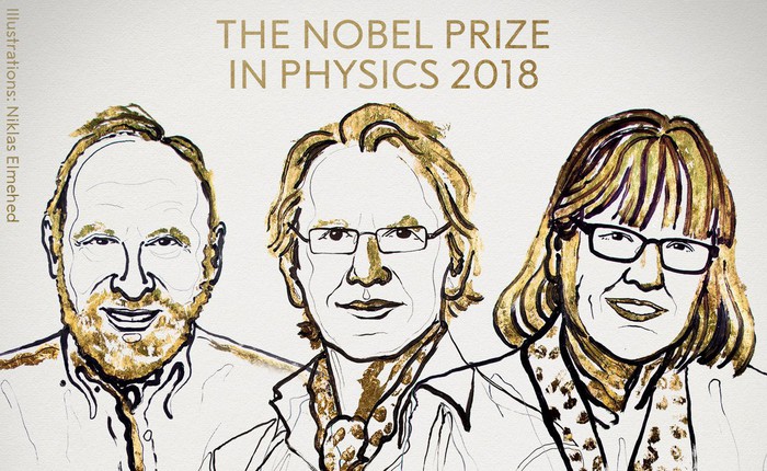 [Giải Nobel 2018] Hai nghiên cứu về tia laser kéo dài nhiều thập kỉ đã nhận được giải Nobel Vật lý 2018