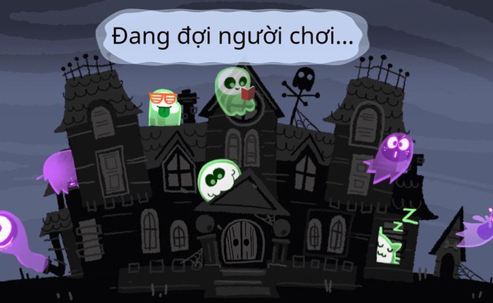 Google mới có game mới mùa Halloween, 8 người chơi cùng lúc vui lắm