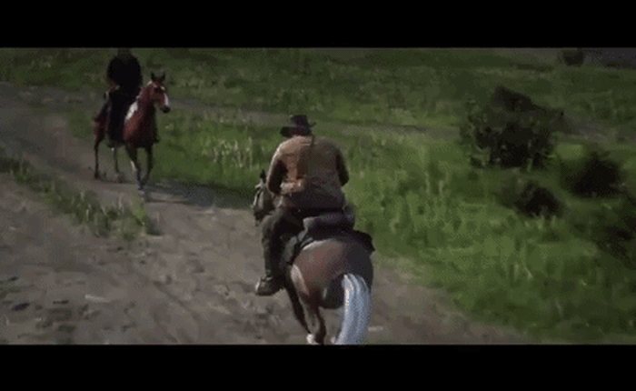 Cười té ghế với những pha ngã ngựa trong "Red Dead Redemption 2" do mải bật chế độ "cinematic mode"