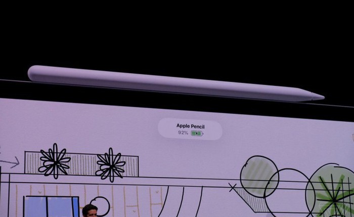 Đây là Apple Pencil 2: điều khiển cử chỉ, dính vào iPad Pro bằng từ tính và sạc không dây