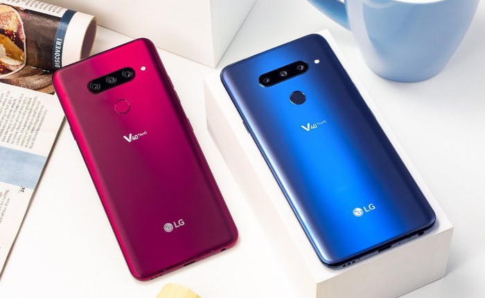 LG V40 ThinQ chính thức ra mắt, 3 camera sau có thể chụp cùng lúc, 2 camera trước, giá tới 900 USD