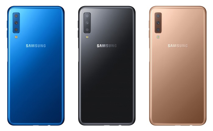 Samsung Galaxy A7 chính thức ra mắt tại Việt Nam, 3 camera sau, cảm biến vân tay bên sườn, giá 7,69 triệu