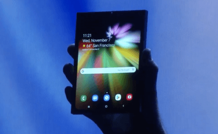 Samsung sẽ chính thức ra mắt smartphone màn hình gập vào tháng 3/2019