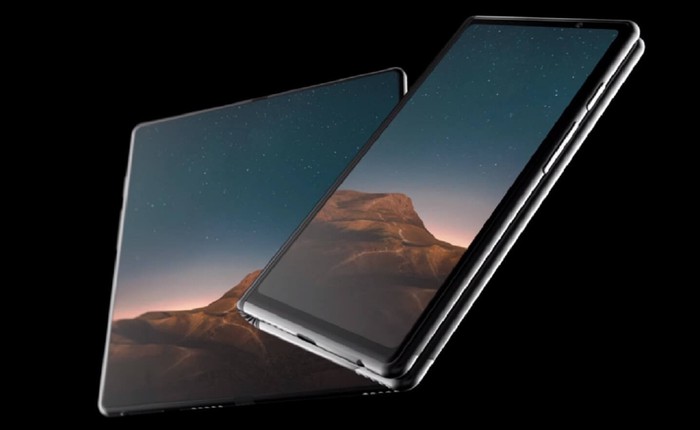 Ngắm nhìn concept smartphone màn hình gập Samsung Galaxy F tuyệt đẹp