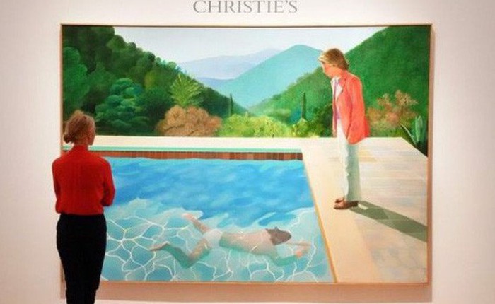 Bức vẽ "hai người bên bể bơi" này có giá kỷ lục 2.000 tỷ đồng nhưng tại sao nó lại đắt thế?