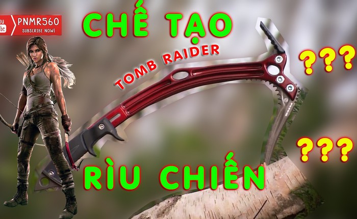[Vietsub] Chiếc rìu leo núi huyền thoại trong game Tomb Raider được chế tạo như thế nào?