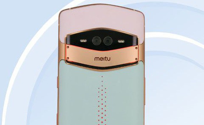 Meitu rục rịch ra mắt smartphone thiết kế nhái kiểu dáng Vertu, có tới 3 camera trước