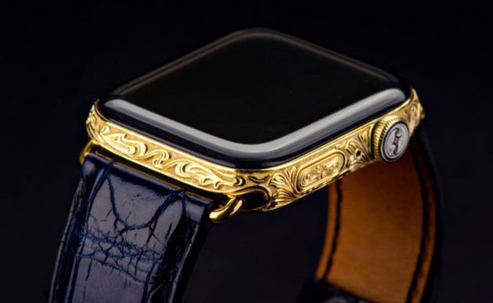 Mãn nhãn với chiếc Apple Watch Series 4 phiên bản mạ vàng trị giá tới 2.200 USD