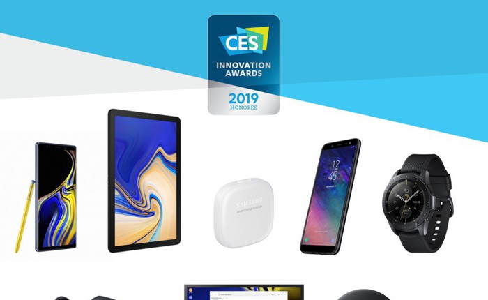 Galaxy Note 9 cùng loạt sản phẩm Samsung đạt giải Thiết kế Ấn tượng tại CES 2019 Innovation Awards